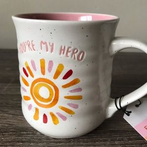 Boho bohemian rainbow sun coffee mug NEW